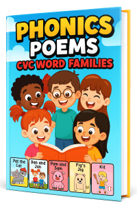 PHONICS POEMS CVC WORD FAMILIES